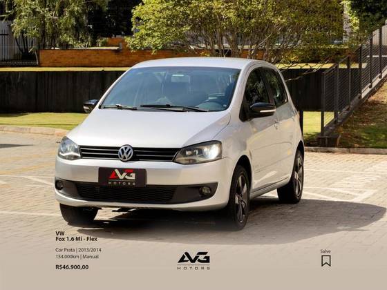 VOLKSWAGEN FOX 1.6 MI 8V FLEX 4P MANUAL VOLKSWAGEN FOX 1.6 MI 8V FLEX 4P MANUAL
